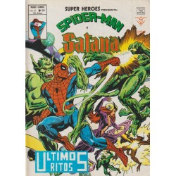 SPIDERMAN  EN SUPER HEROES PRESENTA ED.VERTICE VOL.2 LOTE DE 37 EJEMPLARES
