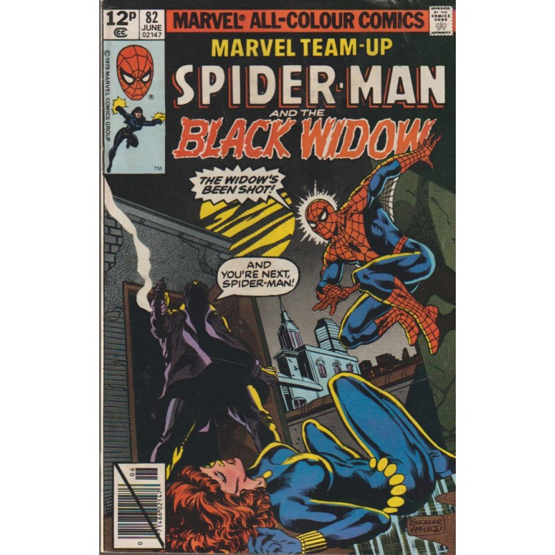 MARVEL TEAM-UP Nº 82 SPIDERMAN AND THE BLACK WIDOW