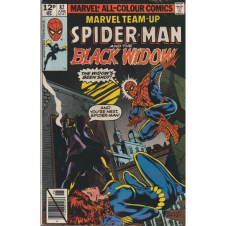 MARVEL TEAM-UP Nº 82 SPIDERMAN AND THE BLACK WIDOW