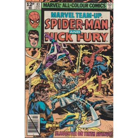 MARVEL TEAM-UP Nº 83 SPIDERMAN AND NICK FURY