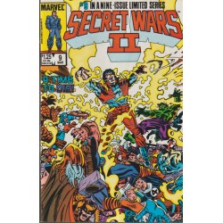 SECRET WARS II COMIC-BOOK USA Nº 1 AL 7 Y 9