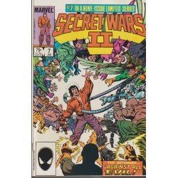 SECRET WARS II COMIC-BOOK USA Nº 1 AL 7 Y 9