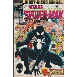 WEB OF SPIDERMAN DOUBLE SIZED ANNUAL Nº 1 A 3 USA,