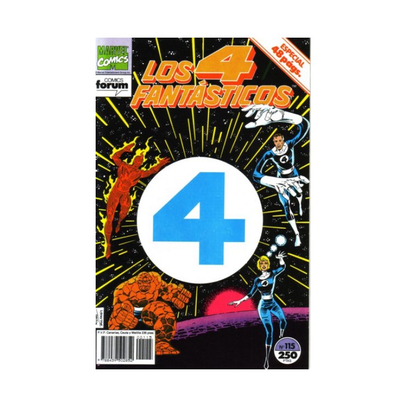 LOS 4 FANTASTICOS Nº 115 ED.FORUM VOL.1