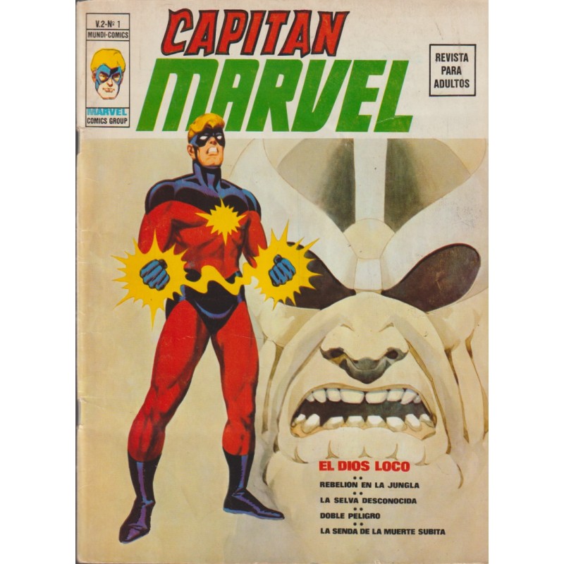 CAPITAN MARVELNº 1 Y 2 ED.VERTICE COL.COMPLETA