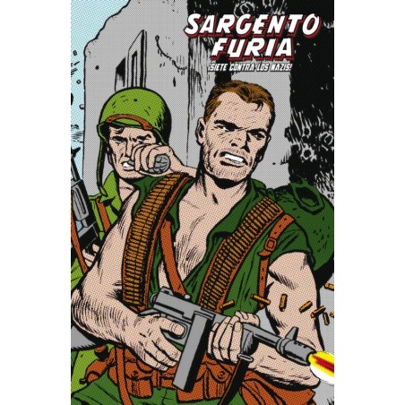 sargento furia volumen 1 y 2 : siete contra los nazis y en las fauces de la muerte ,marvel limited edition