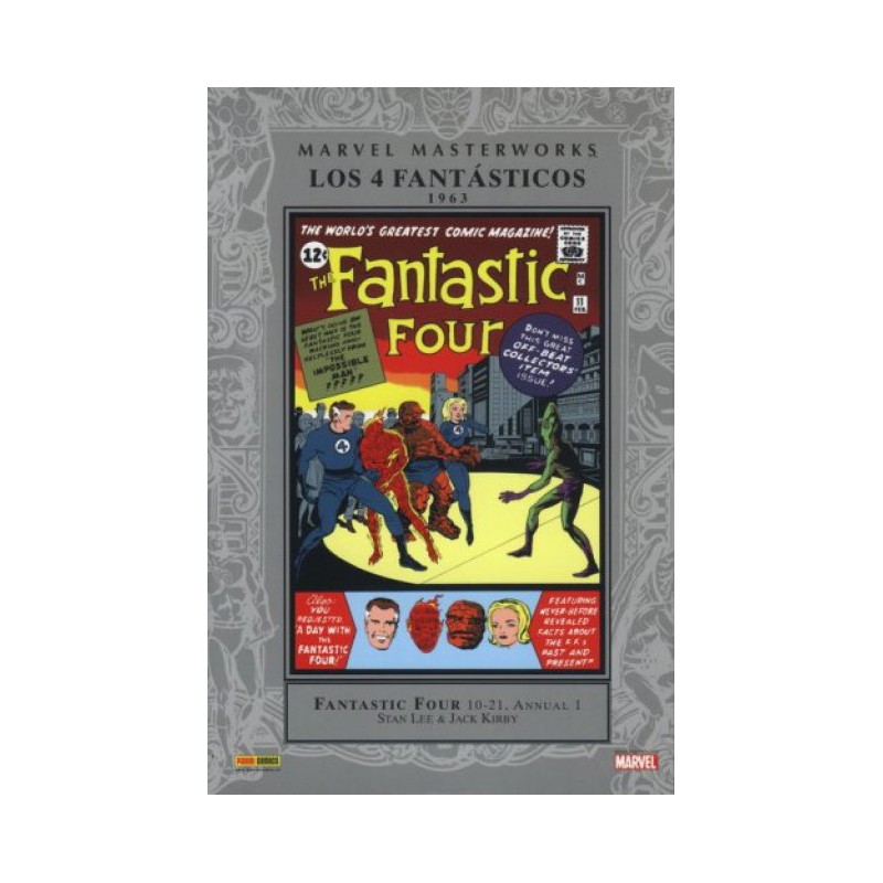 los 4 fantasticos marvel masterworks col.completa 2 volumenes