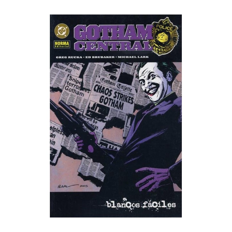 GOTHAM CENTRAL Nº 3 BLANCOS FACILES ED.NORMA