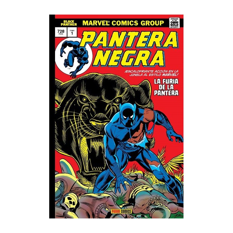 MARVEL GOLD CARTONE PANTERA NEGRA : LA FURIA DE LA PANTERA