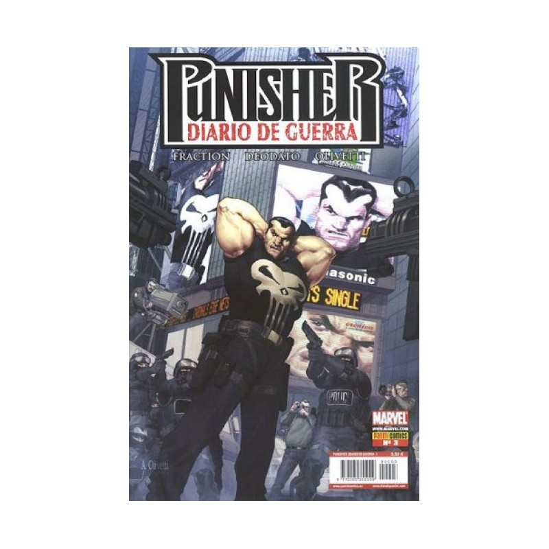 punisher diario de guerra nº 3 ed.panini