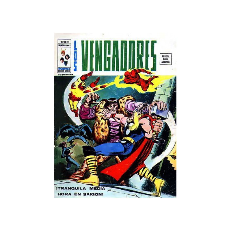 VENGADORES VOL.2 Nº 11 ED.VERTICE , TRANQUILA MEDIA HORA EN SAIGON ¡