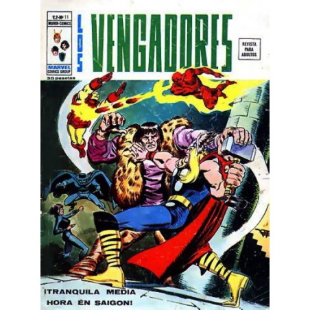 VENGADORES VOL.2 Nº 11 ED.VERTICE , TRANQUILA MEDIA HORA EN SAIGON ¡