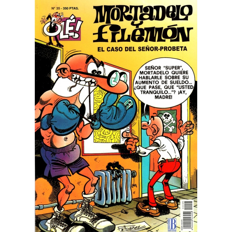 col.,ole nº 35 mortadelo y filemon el caso del señor probeta