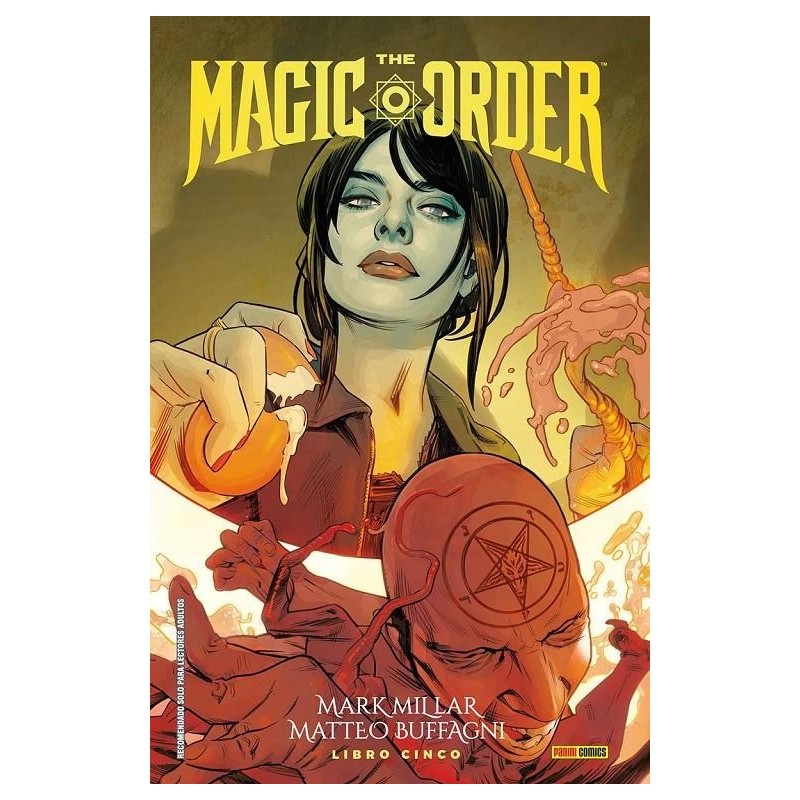THE MAGIC ORDER VOL.1 AL 5 POR MARK MILLAR, COL.COMPLETA