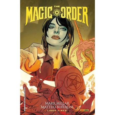 THE MAGIC ORDER VOL.1 AL 5 POR MARK MILLAR, COL.COMPLETA