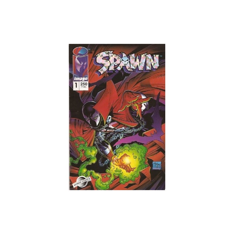 spawn vol.1 nº 1 al 3 ed.world comics por todd mcfarlane