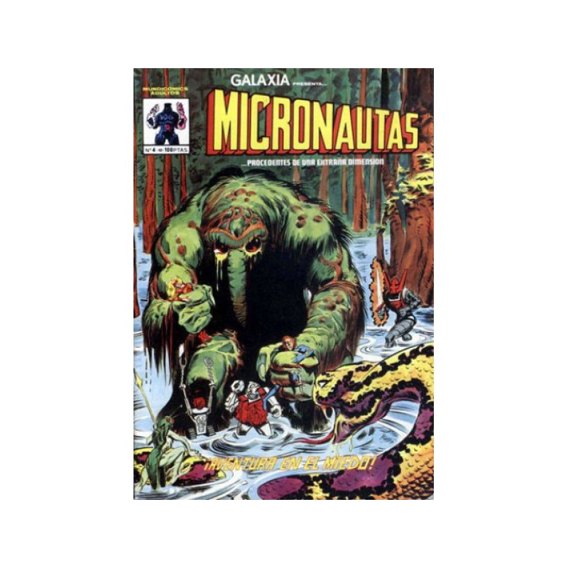 LOS MICRONAUTAS Nº 4 ED.VERTICE