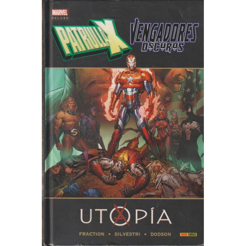 MARVEL DELUXE PATRULLA X Y VENGADORES OSCUROS : UTOPIA