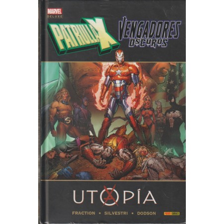 MARVEL DELUXE PATRULLA X Y VENGADORES OSCUROS : UTOPIA