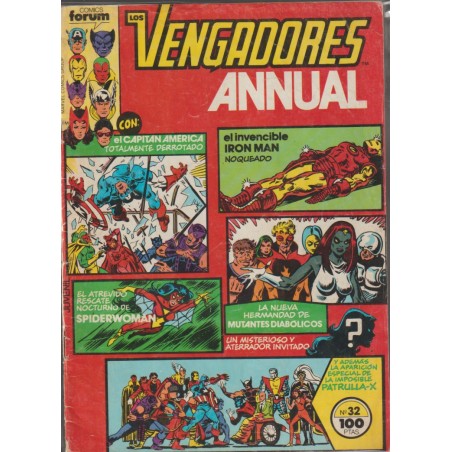 LOS VENGADORES Nº 32 ED.FORUM VOL.1