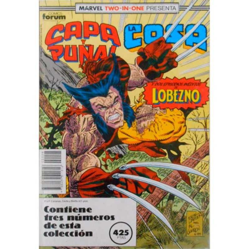 CAPA Y PUÑAL Nº 19 AL 21 EN UN RETAPADO