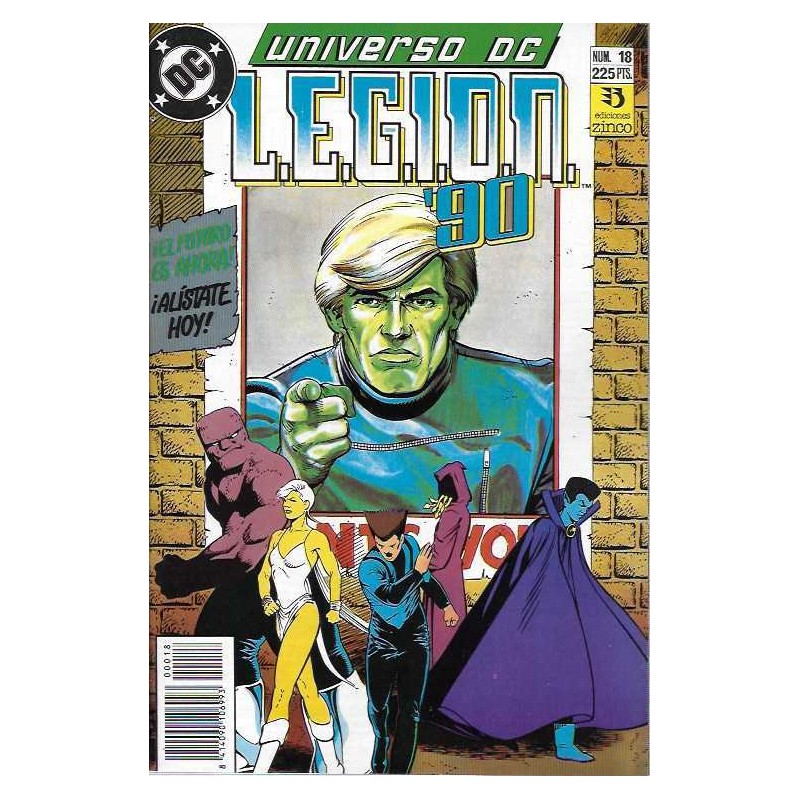 LEGION 91 COL.COMPLETA : UNIVERSO DC Nº 18  ( Nº 1 Y 2 USA ) mas COL.COMPLETA Nº 1 AL 15
