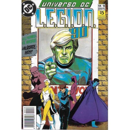 LEGION 91 COL.COMPLETA : UNIVERSO DC Nº 18  ( Nº 1 Y 2 USA ) mas COL.COMPLETA Nº 1 AL 15