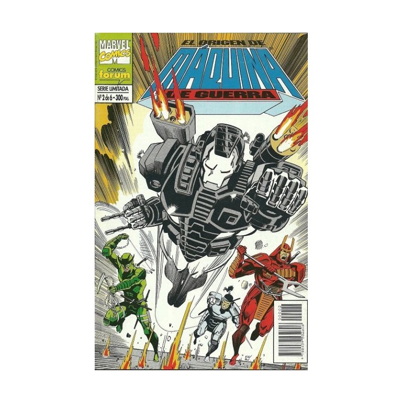 IRON MAN EL ORIGEN DE MAQUINA DE GUERRA Nº 2 DE 6