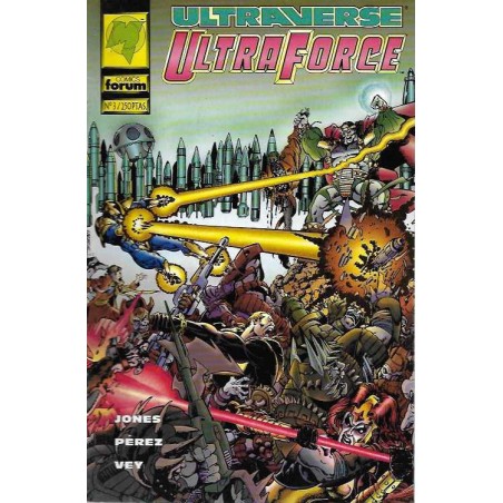 ULTRAVERSE ULTRAFORCE NUMEROS 0 AL 4