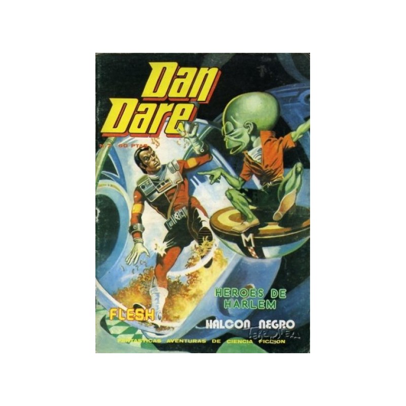 DAN DARE Nº 7 ( HEROES DE HARLEM , FLESH Y DAN DARE )
