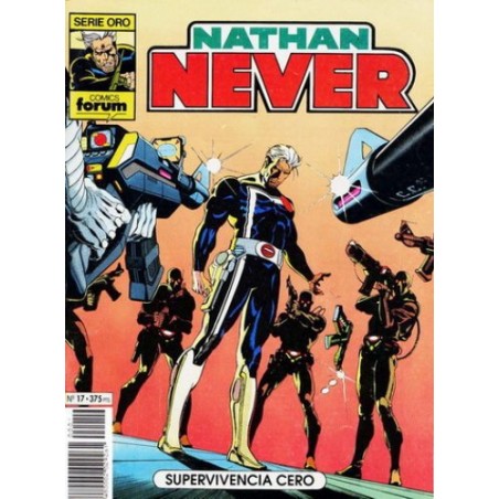 NATHAN NEVER EDITORIAL PLANETA SERIE ORO n. 17 - SUPERVIVENCIA CERO