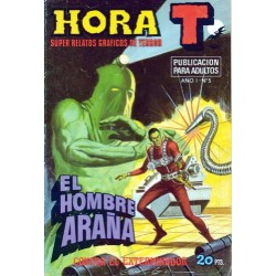 HORA T EL HOMBRE ARAÑA ( SPIDER/FLIERMAN ) CON LOS NUMEROS 5,7 Y 11