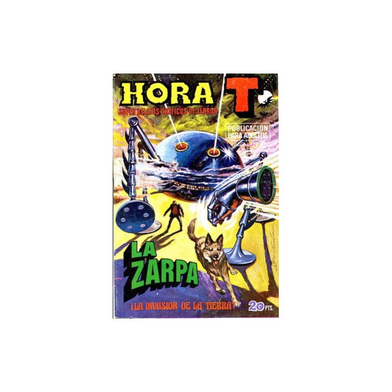 HORA T LA ZARPA ( ZARPA DE ACERO ) CON LOS NUMEROS 2 Y 4