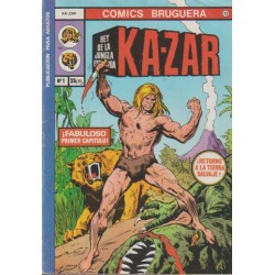 KA-ZAR Nº 1 AL 7 ED.BRUGUERA , COLECCION COMPLETA