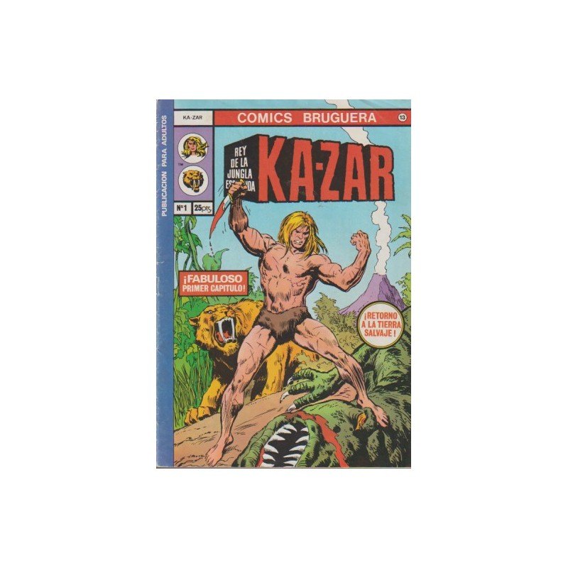 KA-ZAR Nº 1 ED.BRUGUERA