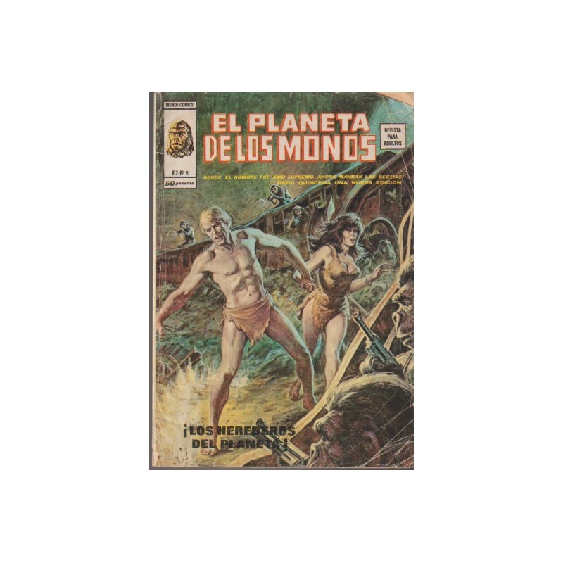 EL PLANETA DE LOS MONOS Nº 8 LOS HEREDEROS DEL PLANETA