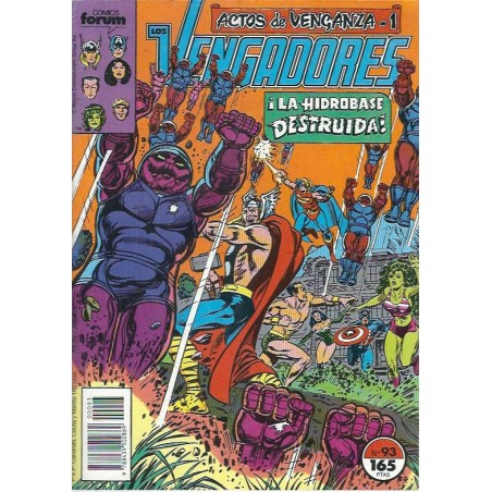 LOS VENGADORES ACTOS DE VENGANZA PARTE 1 A 13 , COL.COMPLETA PUBLICADA EN LOS Nº 93 AL 105 DE LOS VENGADORES VOL.1 ED.FORUM