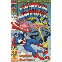 CAPITAN AMERICA & THOR VOL.2 Nº 1 Y 2 ED.FORUM