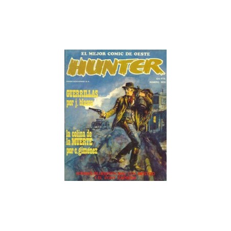 REVISTA HUNTER Nº 6 EL MEJOR COMIC DE OESTE