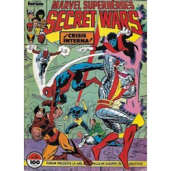 SECRET WARS I COL.COMPLETA 1 AL 12 , ED.FORUM ( Nº 1,2 ,11 Y 12 , 2ª EPOCA )