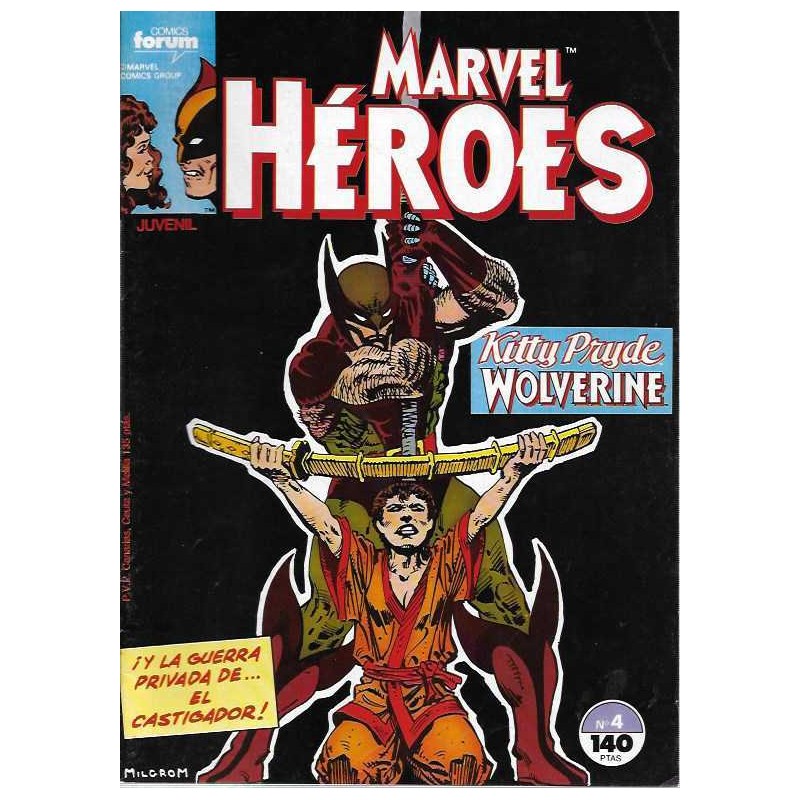 MARVEL HEROES Nº 4 KITTY PRYDE WOWERINE
