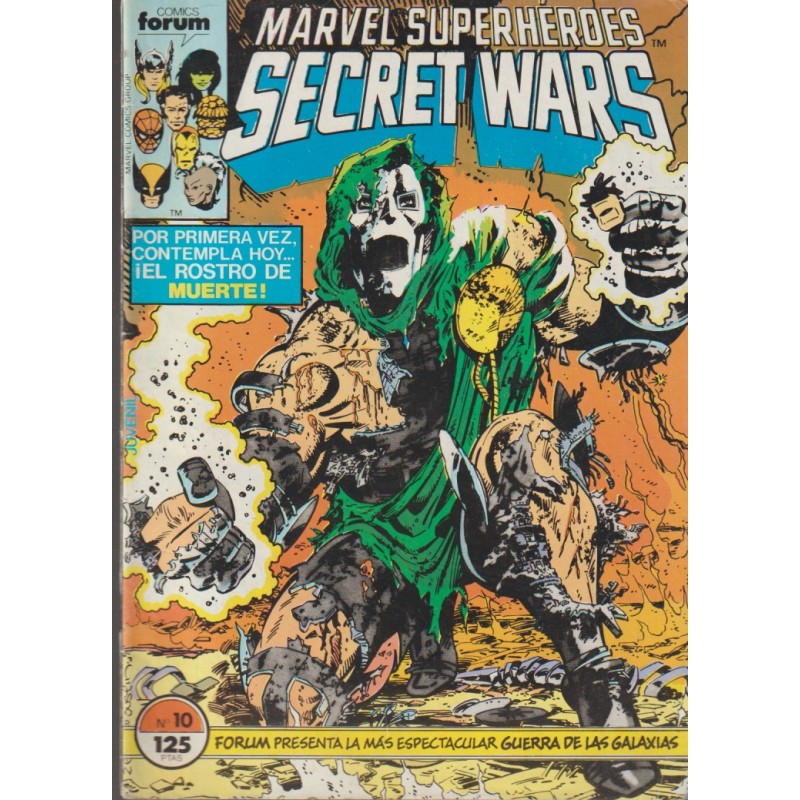 SECRET WARS Nº 9 AL 12 ED.FORUM