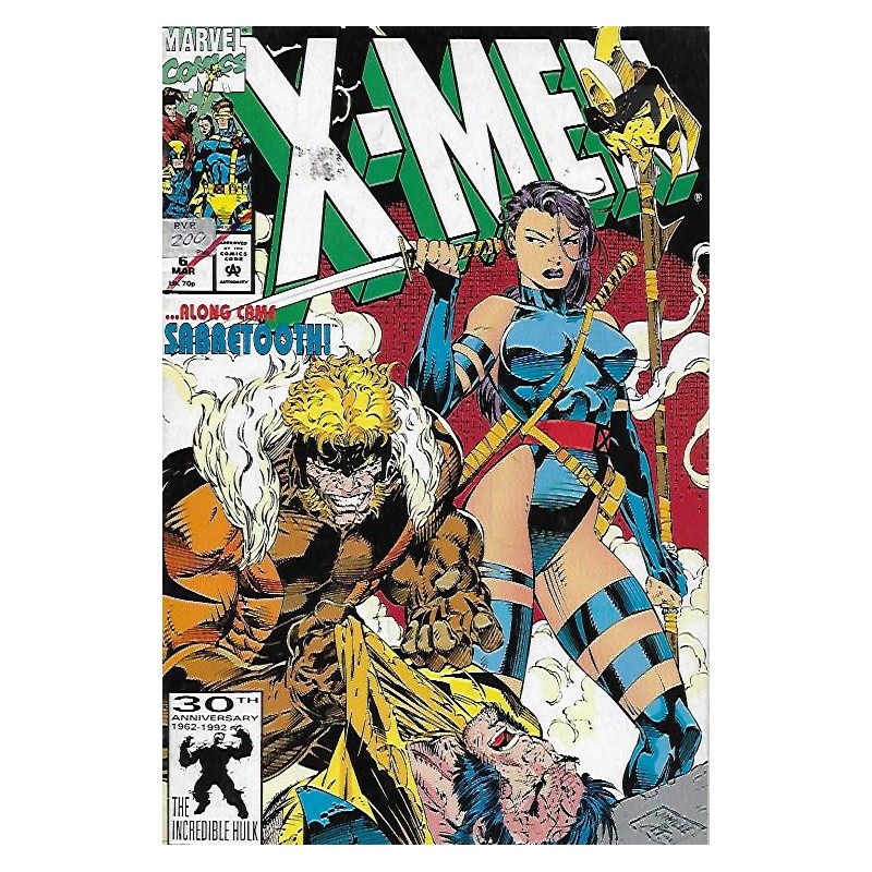 X-MEN VOL.1 Nº 6 ED.FORUM POR JIM LEE