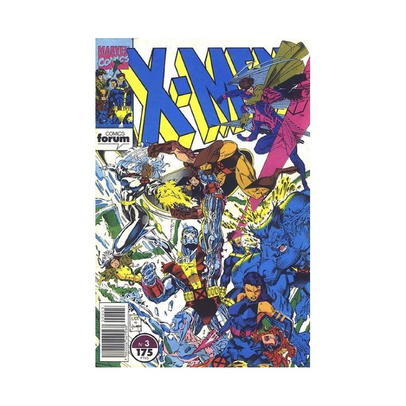 X-MEN VOL.1 Nº 3 ED.FORUM  POR JIM LEE
