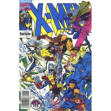 X-MEN VOL.1 Nº 3 ED.FORUM  POR JIM LEE