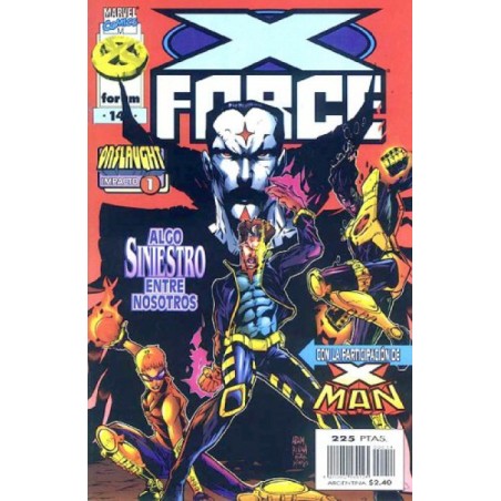 X-FORCE VOL.2 Nº 14 ED.FORUM ONSLAUGHT IMPACTO 1