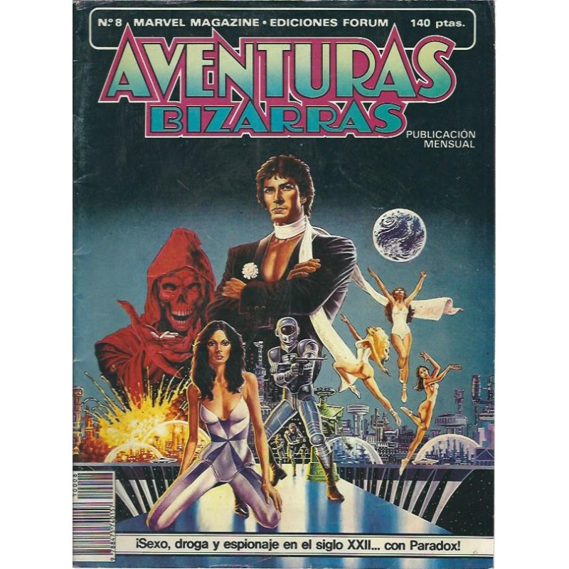 AVENTURAS BIZARRAS Nº 8 PARADOX