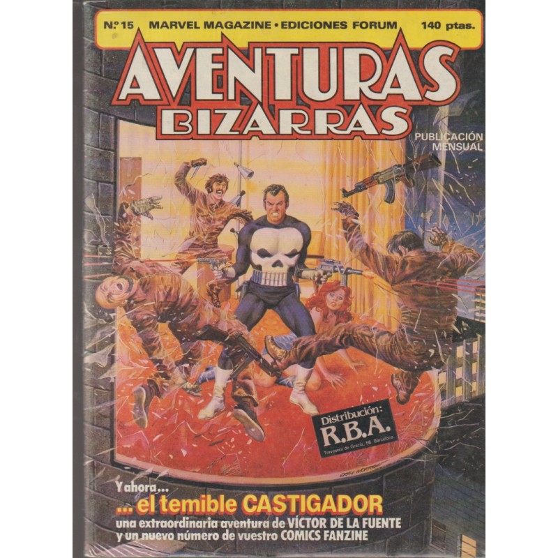 AVENTURAS BIZARRAS Nº 15 EL CASTIGADOR , 1ª AVENTURA EN SOLITARIO