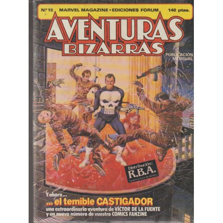 AVENTURAS BIZARRAS Nº 15 EL CASTIGADOR , 1ª AVENTURA EN SOLITARIO
