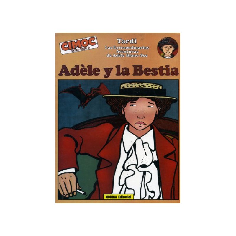 ADELE BLANC-SEC TOMO ENCUADERNADO CON 7 ALBUMES : ADELE Y LA BESTIA ,EL DEMONIO DE LA TORRE EIFFEL,EL SABIO LOCO,MOMIAS ENLOQUECIDAS,ADIOS BRINDAVOINE Y LA FLOR EN EL FUSIL,EL SECRETO DE LA SALAMANDRA Y EL AHOGADO DE DOS CABEZAS POR TARDI